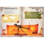 LIVRO MUNDO DOS DINOSSAUROS + BRINQUEDO T-REX COLECIONÁVEL ARTICULADO E REALISTA - Imagem 2