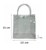SACOLA PVC TRANSPARENTECOM ALÇA - Imagem 3