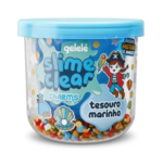 SLIME CLEAR CHARMS TESOURO MARINHO