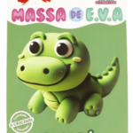 MASSINHA DE EVA CRIATIVA JACARE C/04 CORES 28 G