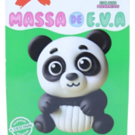 MASSINHA DE EVA CRIATIVA PANDA C/04 CORES 28 G