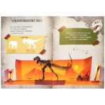 LIVRO MUNDO DOS DINOSSAUROS + BRINQUEDO T-REX COLECIONÁVEL ARTICULADO E REALISTA - Imagem 2