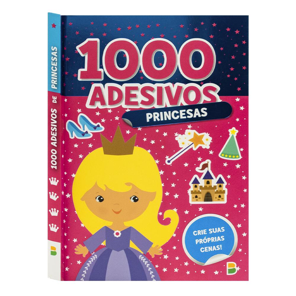 9788537657171 1000 ADESIVOS INCRÍVEIS: PRINCESAS - Imagem 1