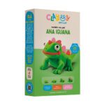 KIT MASSINHA DE MODELAR CLAYEEZ AIR CLAY – ANA IGUANA