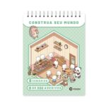 CONSTRUA SEU MUNDO: LIVRO DE CENÁRIOS COM ADESIVOS