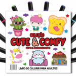 COLEÇÃO CUTE & COMFY – LIVRO DE COLORIR FOFO E ACONCHEGANTE
